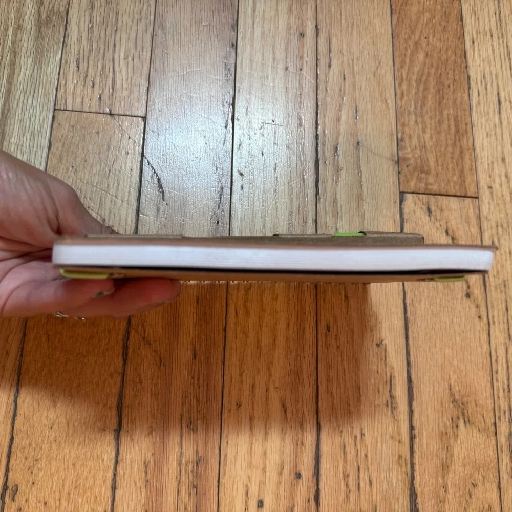 Yoobi Evolve Notebook and Pen Set Recycled Paper Lime Green 2 Pack‎